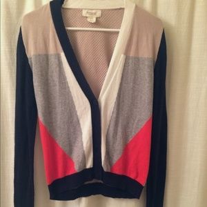 ❗️FINAL PRICE Andrea Jovine Color Block Cardigan